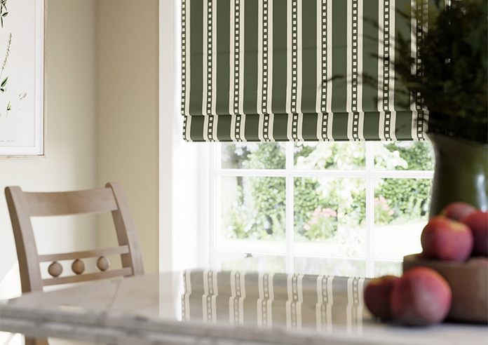 The British Stripe Co. Edgar, Chilterns No.1 - Twist&Fit Roman Blind - Image 5